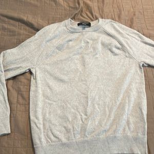 Banana Republic grey merino wool sweater.